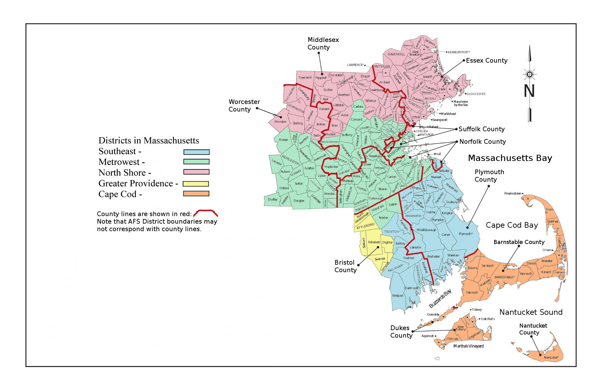 All Districts Map